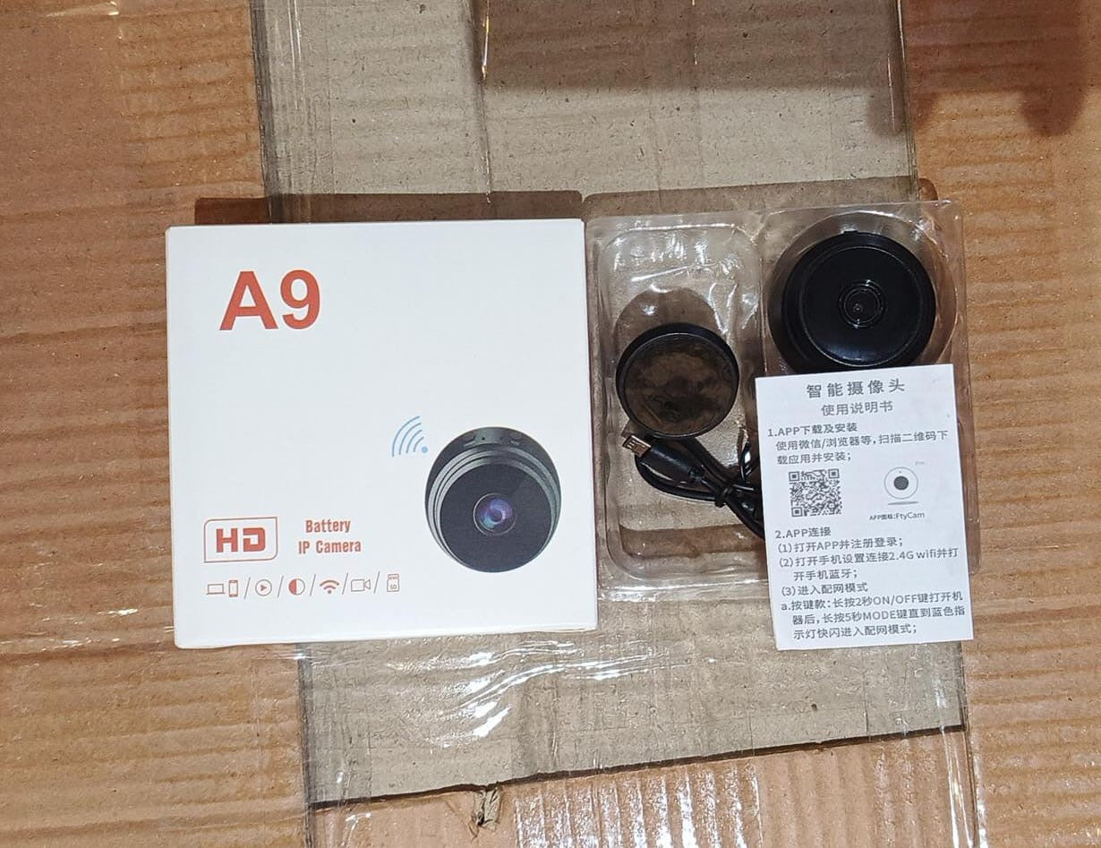 *Magnetic A9 1080P HD Mini WIFI Camera*