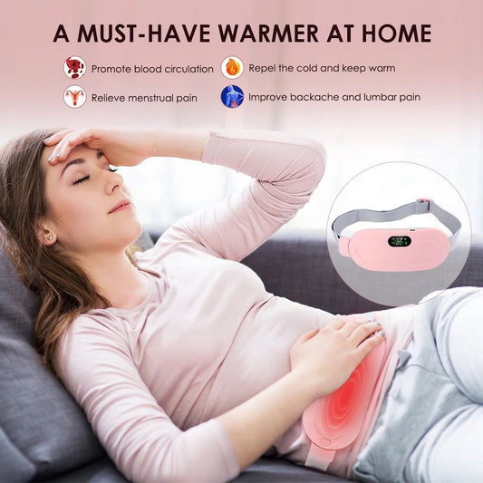 Period Cramp Massager Pain Relief Belt