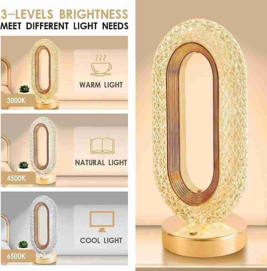 *LED Crystal Lamp Rechargeable*